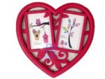 Heart Shap Plastic Photo Frame